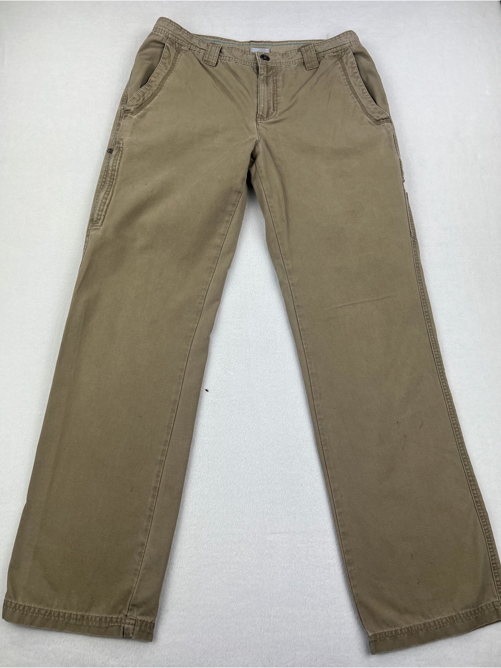 Columbia Omni-Shield Cargo Utility Outdoor Trail Hiking Pants Khaki Men Sz 34x34